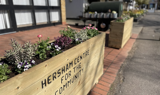 Hersham Centre for the Community plant box