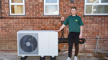 Heat pump installation